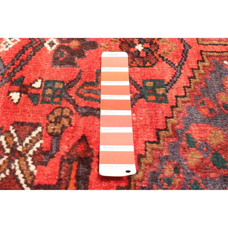 ECARPETGALLERY Hand-knotted Anadol Red Wool Rug - 4'0 x 7'4