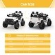 preview thumbnail 20 of 44, Ride on Truck Car 12V Kids Electric Vehicles with LED Light, Bluetooth
