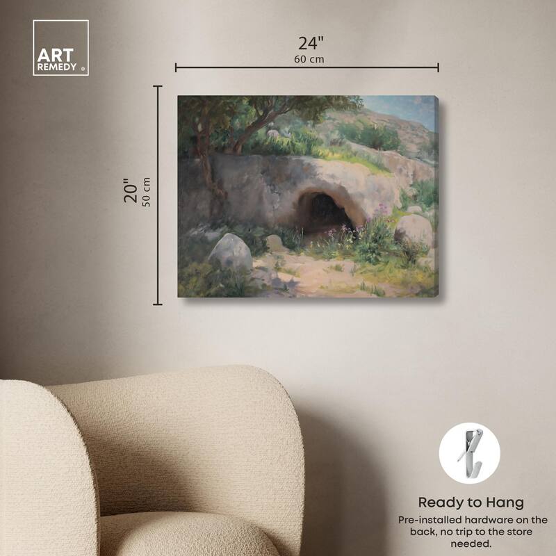 Cave of Secrets Canvas by Art Remedy, Gallery Wrapped