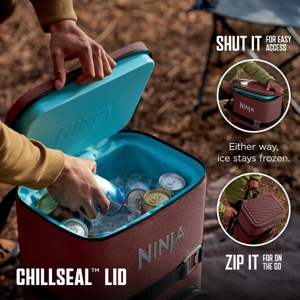 Ninja Outdoor FrostVault Go 36-Can Soft Cooler with Cold Dry Zone