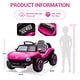 preview thumbnail 5 of 26, 12V Licensed Volkswagen Beetle Ride-On Car for Kids with Remote Control, Battery Powered Electric Vehicle Toy