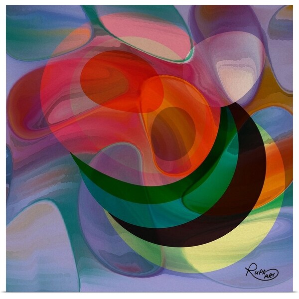 "Shapes In Transit" Poster Print