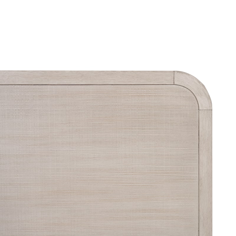 Furniture of America Billet Modern Natural Oak Wood Panel Bed