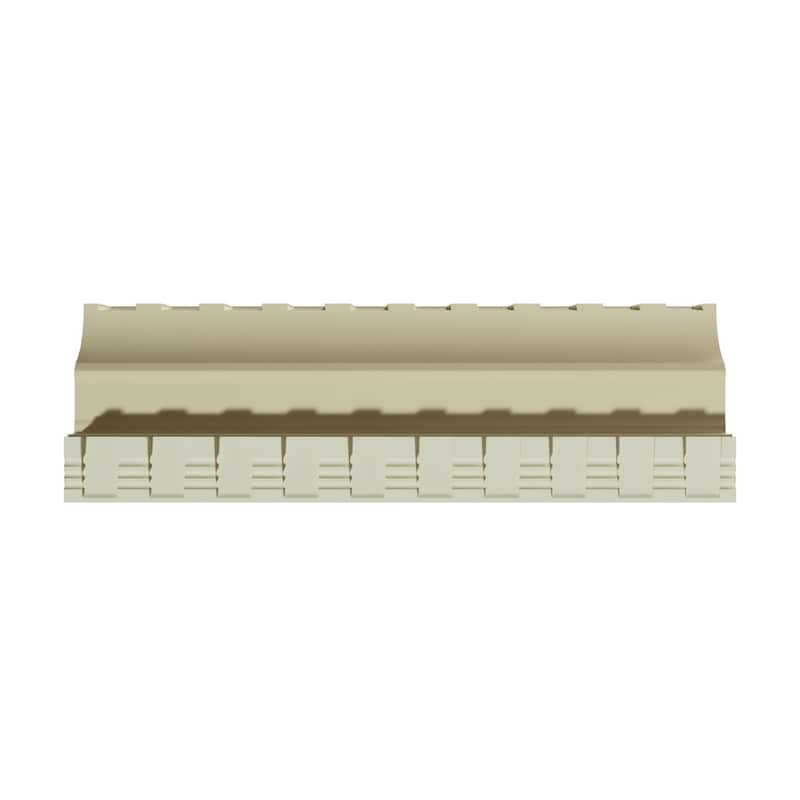 3 3/8"H x 2 3/4"P x 4 1/8"F x 96"L Freya Crown Moulding - 1-Pack