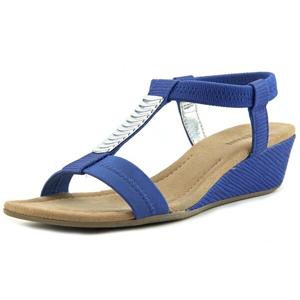 Alfani Safaree Women Vacay Blue Sandals