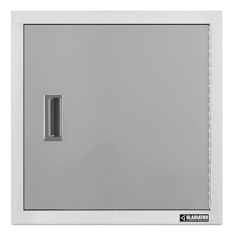 Gladiator GarageWorks, Premier Wall GearBox - 24" w x 24" H x 12" D - Hammered-White/Grey