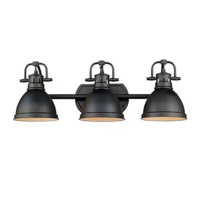 Golden Lighting Duncan 3 Light 25" Wide Bathroom Vanity Light