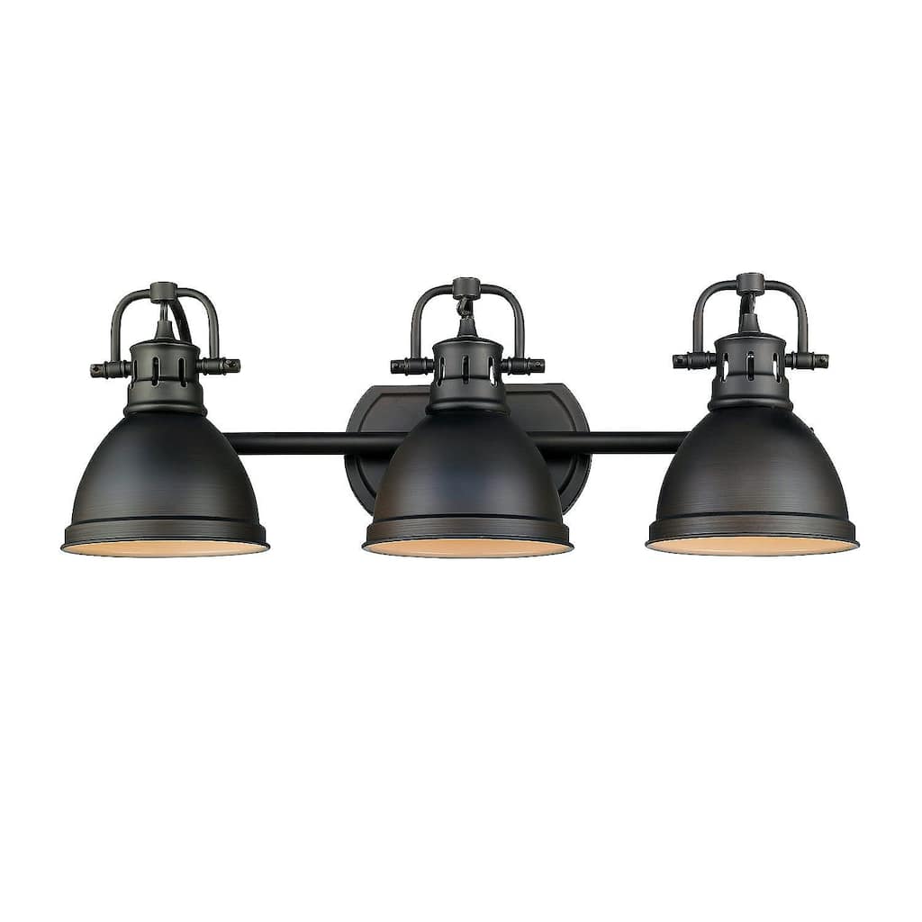 Golden Lighting Duncan 3 Light 25" Wide Bathroom Vanity Light
