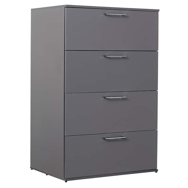 Bliss Glossy Four-Drawer Jumbo Chest