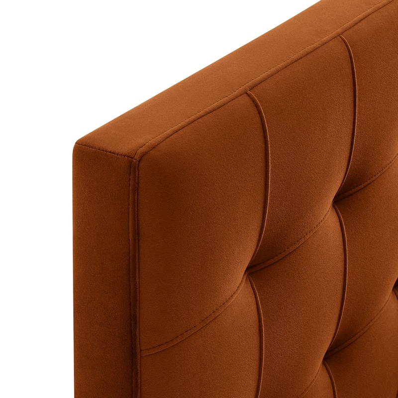 Lily Biscuit Tufted Performance Velvet Headboard