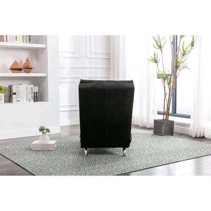 Linen Long Lounger Backrest Adjustable Sofas Ergonomically Massage Chair