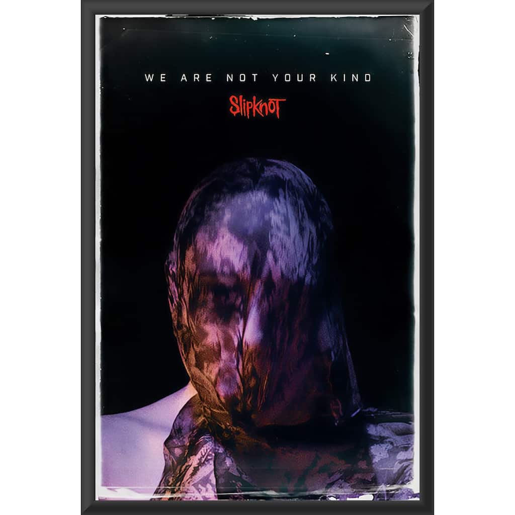 Slipknot - We Are not Your Kind  Framed Art Poster - 24 x 36 Inch