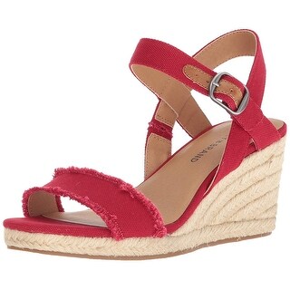 lucky brand women's marceline espadrille wedge sandal