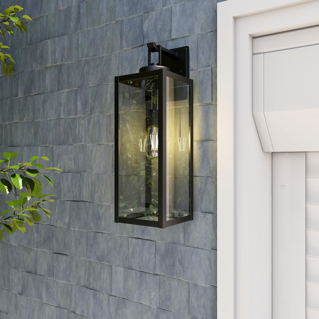 2Pack-1 Light Outdoor Wall Light - 7.01"x8.7"x22.32"