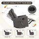 preview thumbnail 6 of 22, Recliner Chair, Swivel Rocking, Glider Rocker Recliner, Nursery Chair With Footrest For Living Room