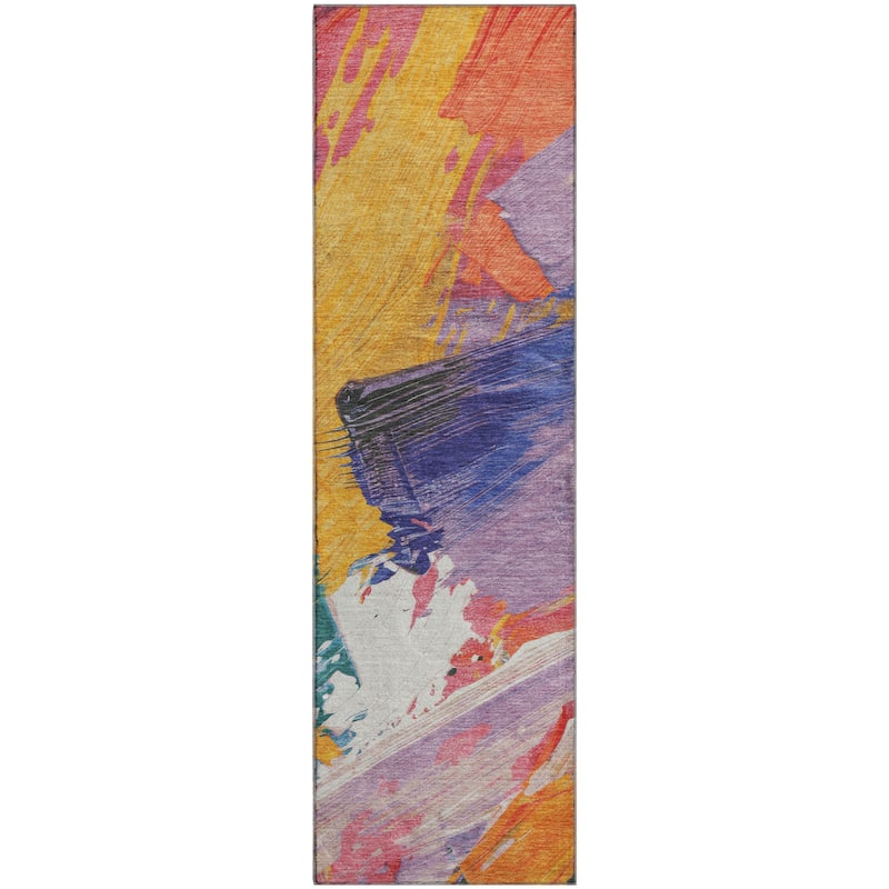 Premium Washable Super Soft Contemporary Brush Mayfield Rug