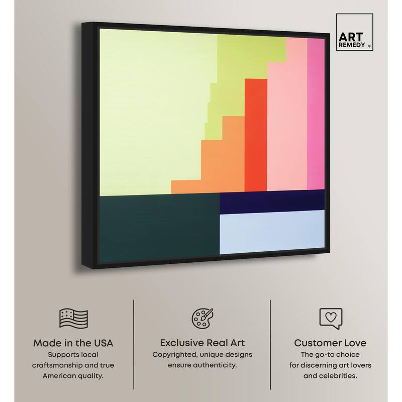 Rectilinear Rhapsody I Canvas by Art Remedy