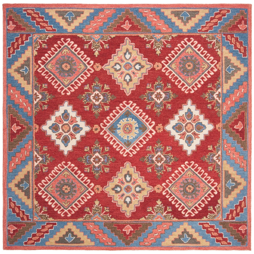 SAFAVIEH Handmade Aspen Boika & Eclectic Tribal Wool Rug