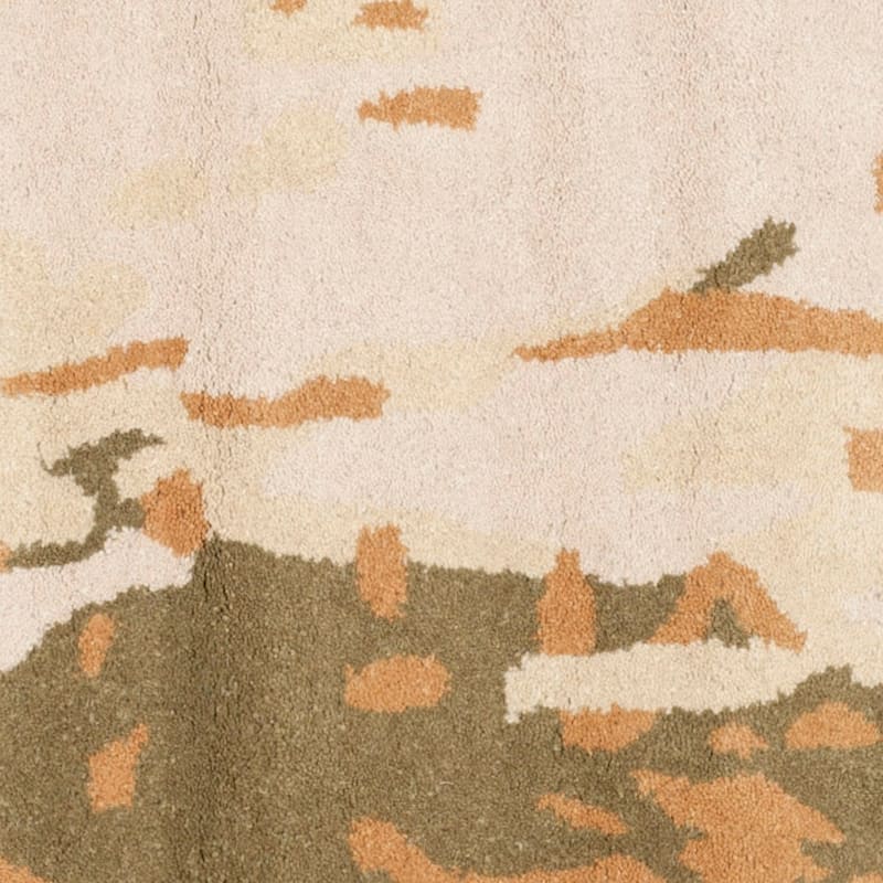 SAFAVIEH Handmade Bella Pavuna Modern Floral Wool Rug