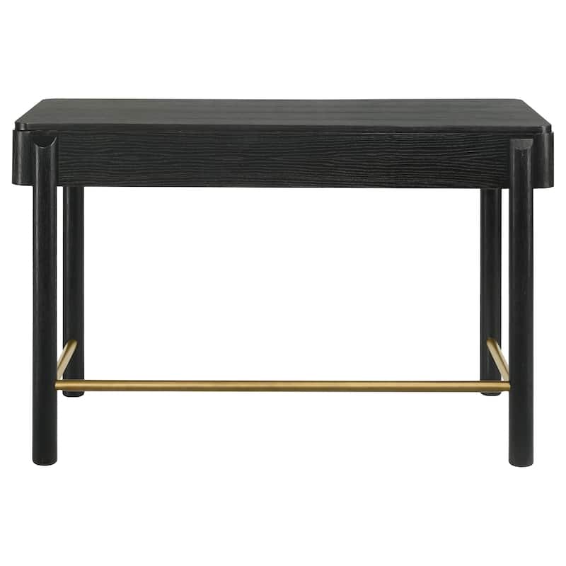 Arini 2-drawer Vanity Desk Makeup Table Black - 48.00" X 26.25" X30.00"