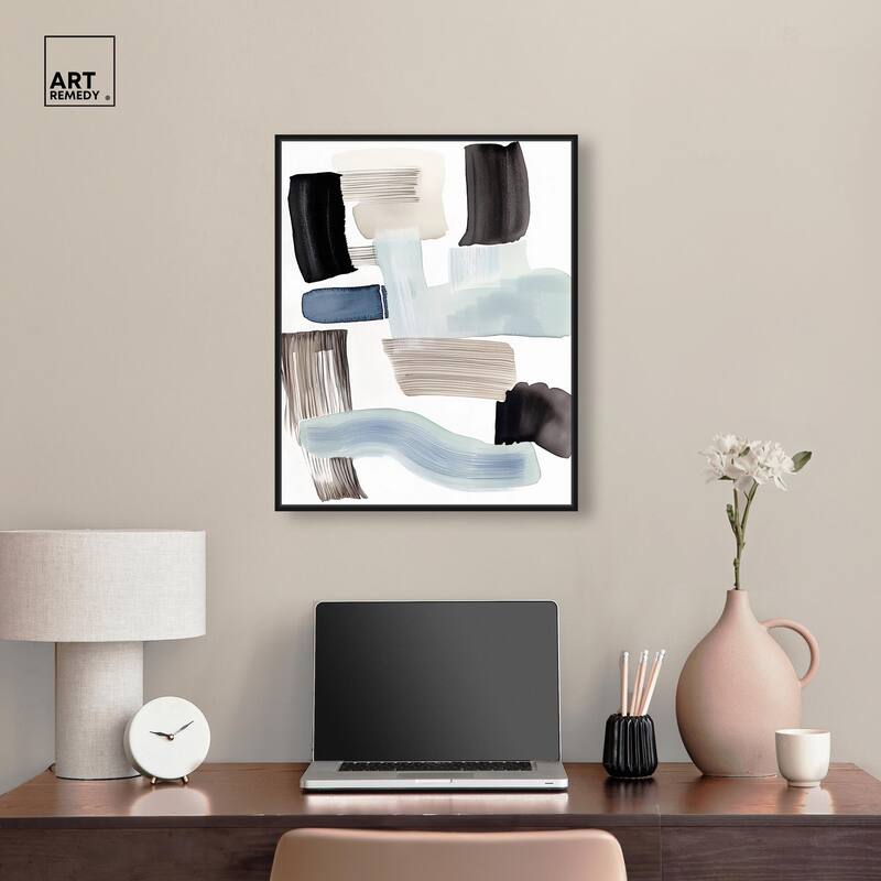 Abstract Order Canvas by Art Remedy