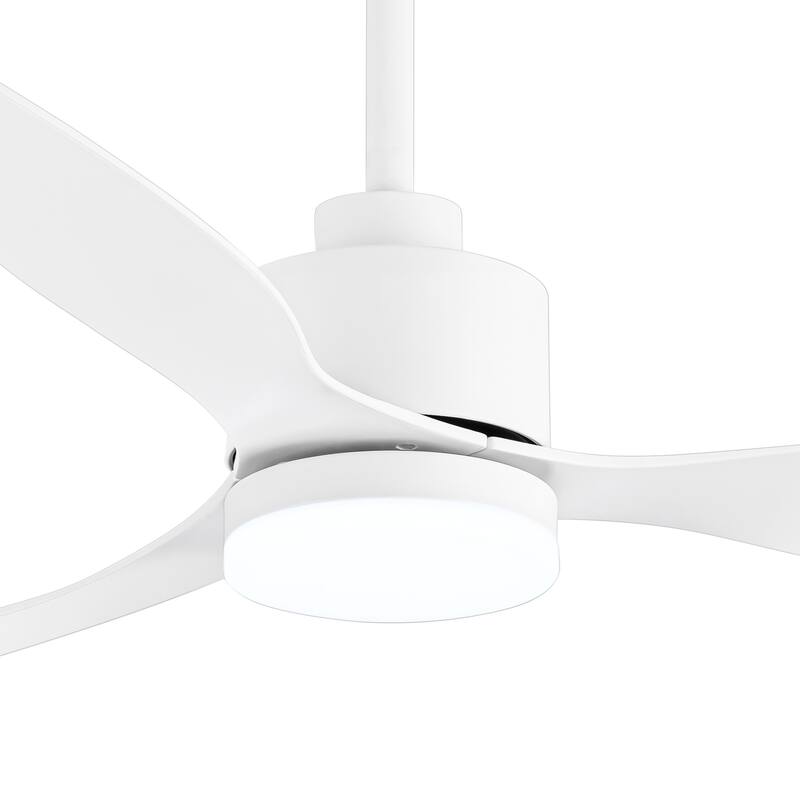 52-inch Ceiling Fans with LED Light Remote and Downrod(3-Blade)
