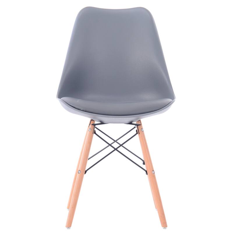 Porthos Home Mid-Century Modern Dining Chairs Set of 2 with Cushion