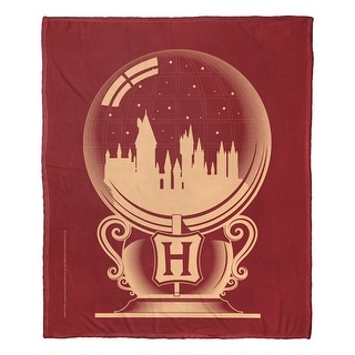 Warner Brothers Harry Potter Snowglobe Silk Touch Throw Blanket