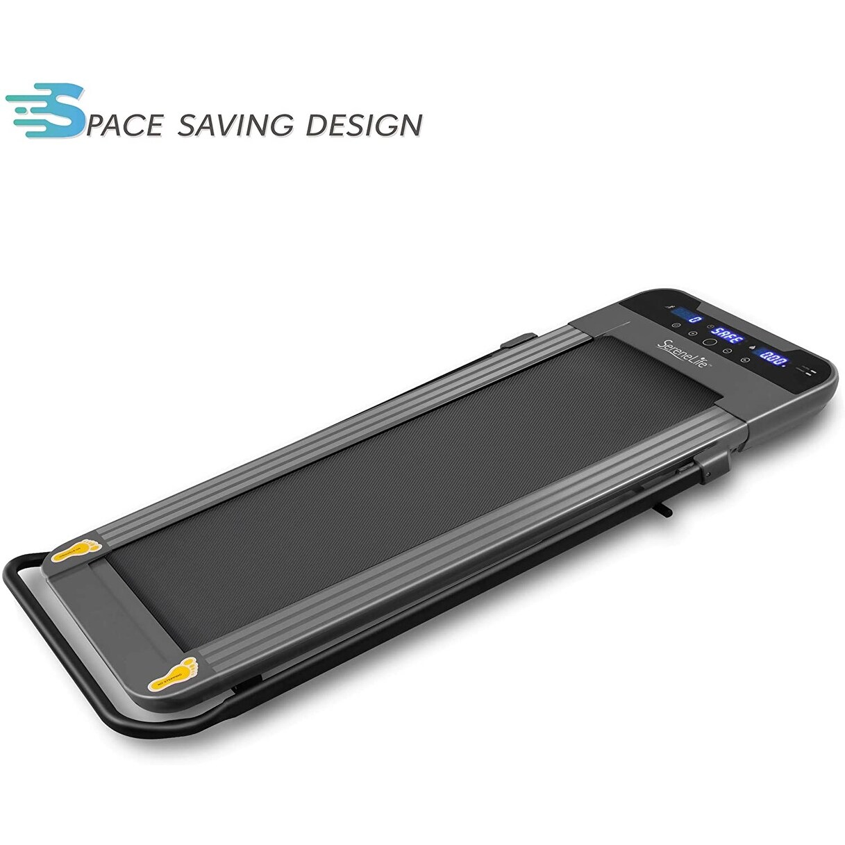 Smart Digital Foldable Fitness Treadmill Compact Slim Folding