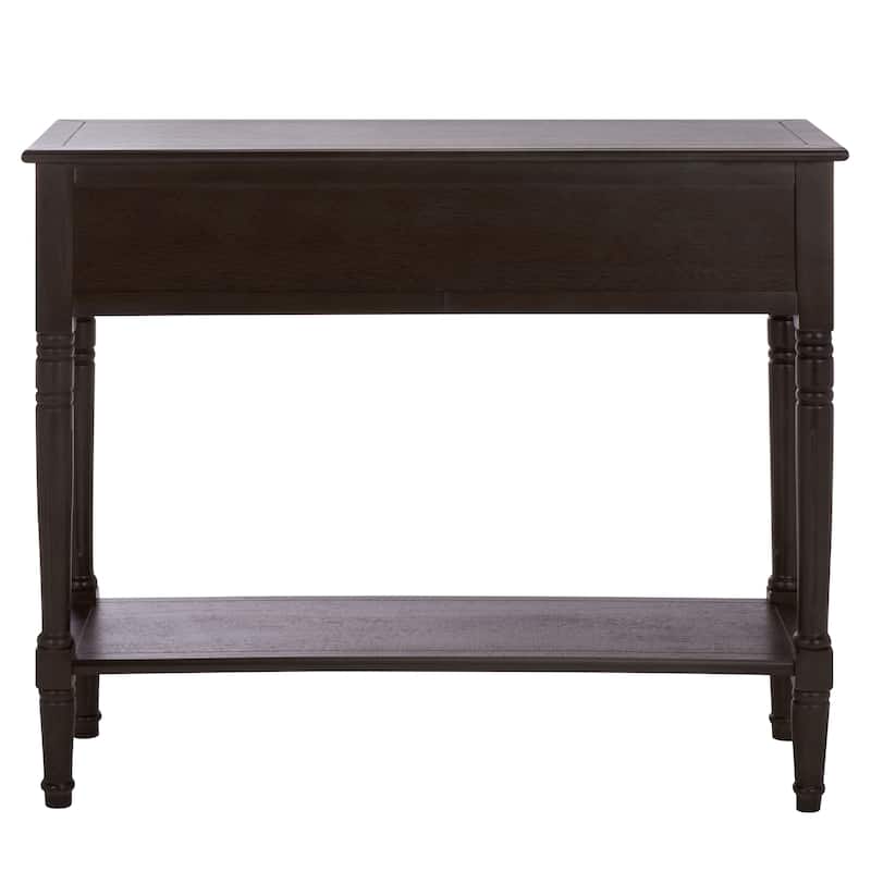 SAFAVIEH Camilla Grey 2-Drawer Console Table - 35.8" x 13.8" x 29.5" - 36"W x 14"D x 30"H