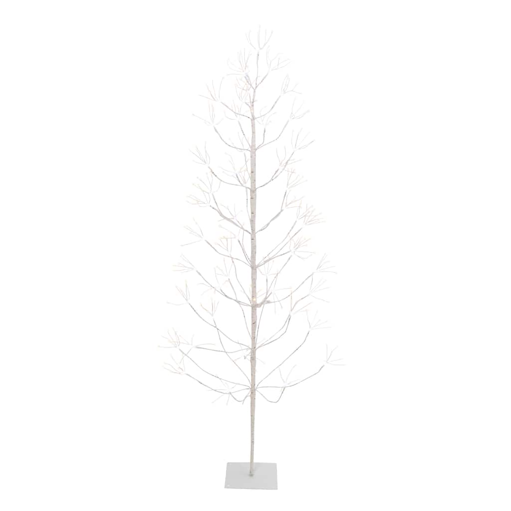 6 ft Tall Birch Tree with 588 LEDs Lights
