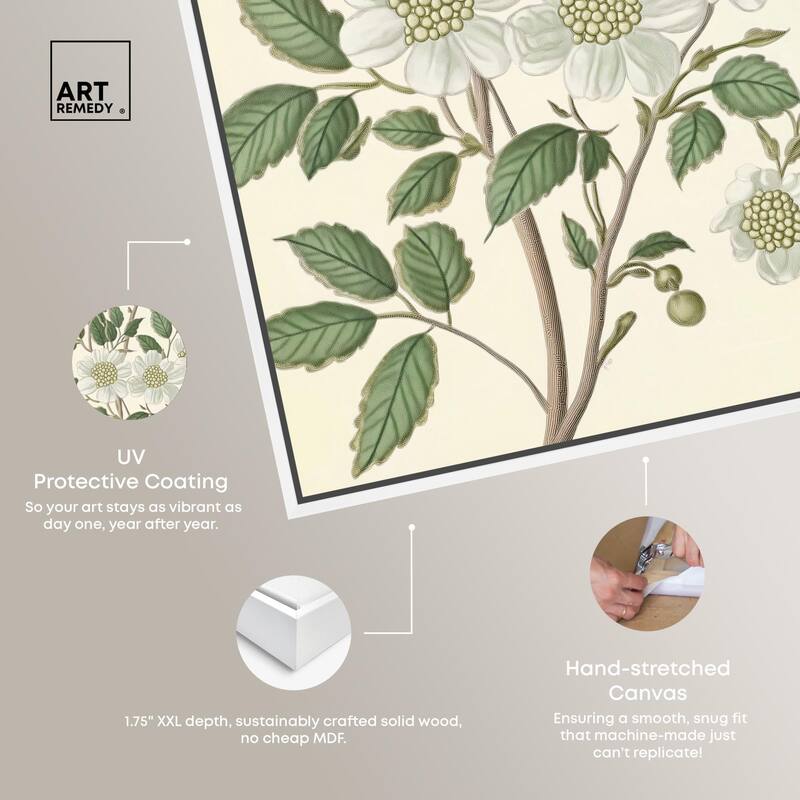 White Cherokee IV Canvas by Art Remedy