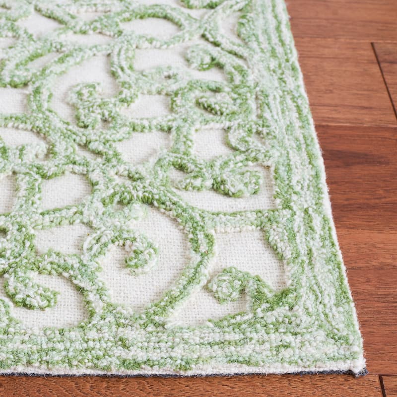SAFAVIEH Handmade Trace Megane Modern Wool Rug
