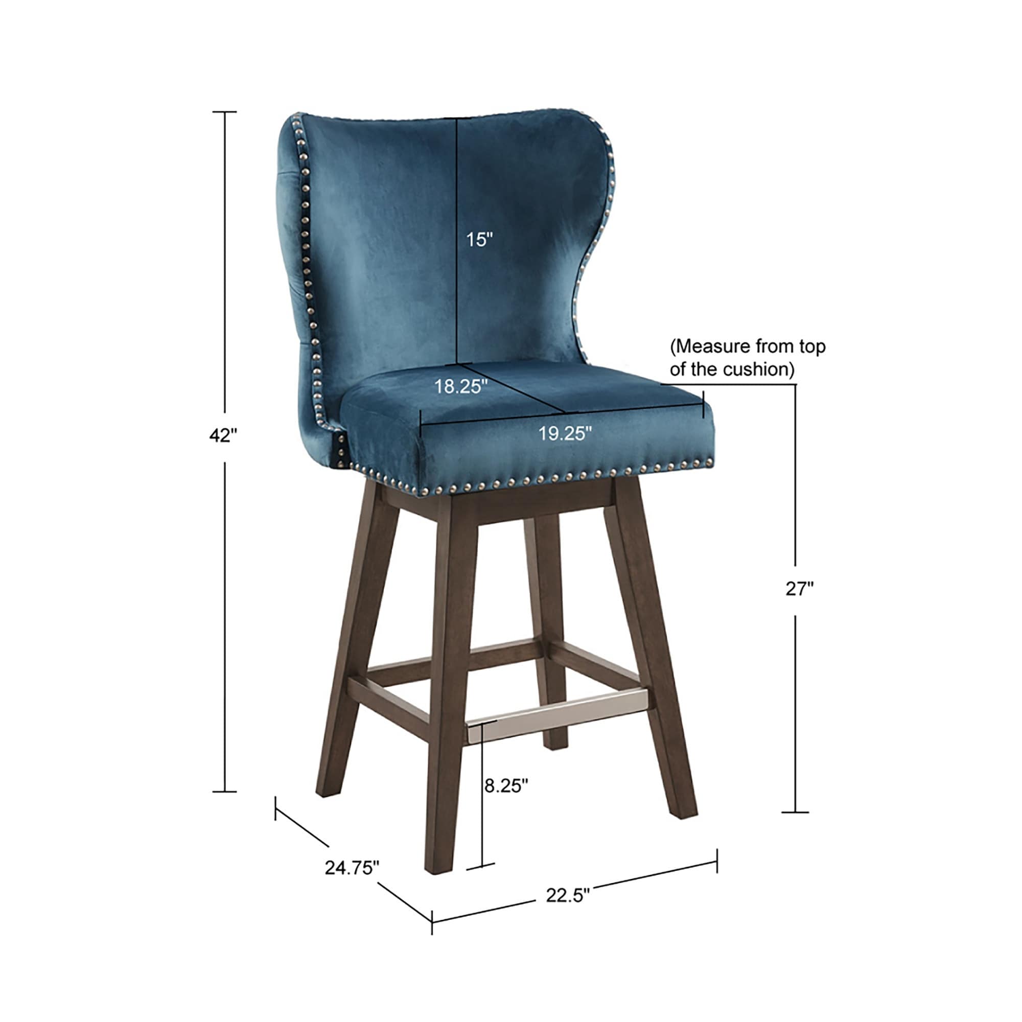 Madison park irvine swivel bar outlet stool