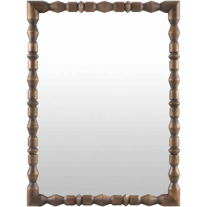 Livabliss Elisaveta Global Accent Mirror - 40"H x 30"W x 2"D