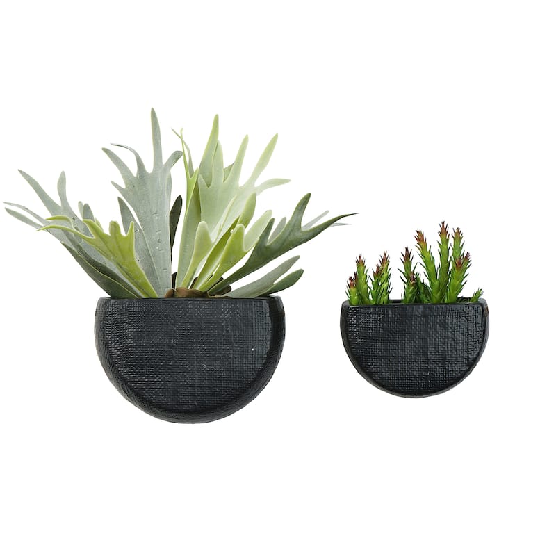 Stoneware Wall Planters