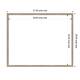 Option Hardwood Wedge White Wash