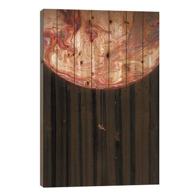 Swing Print On Wood by Nicebleed - Multi-Color