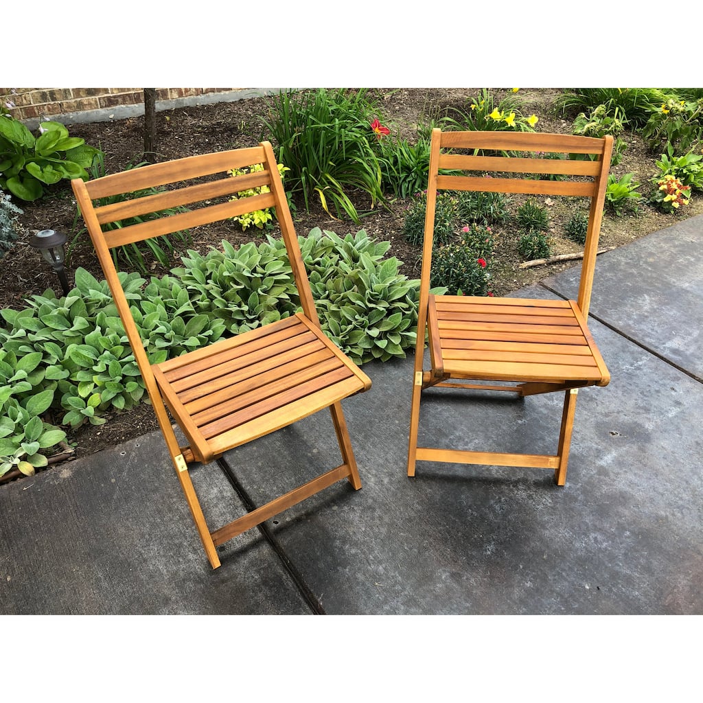 Royal Fiji Folding Patio Dining Chair (Set of 2)