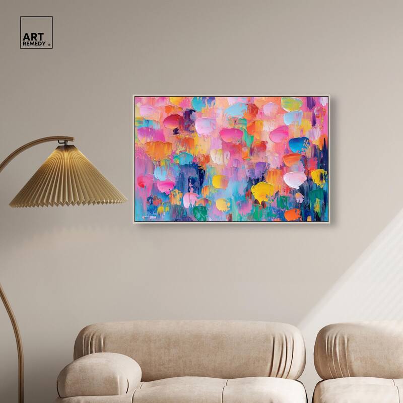 Jubilee of Colors Canvas by Art Remedy
