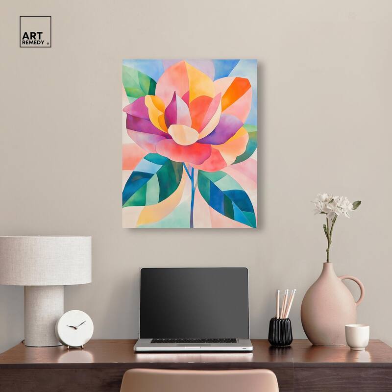 Ail Geofloral I Canvas by Art Remedy, Gallery Wrapped