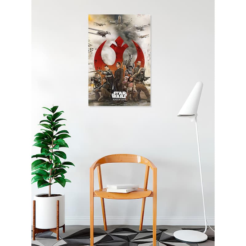 Rogue One - Rebels Art Poster - 24 x 36 Inch
