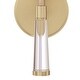 preview thumbnail 3 of 4, Baxter 1 Light Antique Gold Sconce - 5'' W x 15'' H x 7'' D