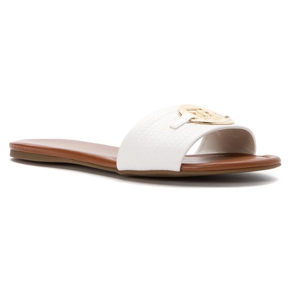 tommy hilfiger slip on sandals