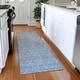 preview thumbnail 123 of 135, Machine Washable Indoor/ Outdoor Ombre Trellis Chantille Rug