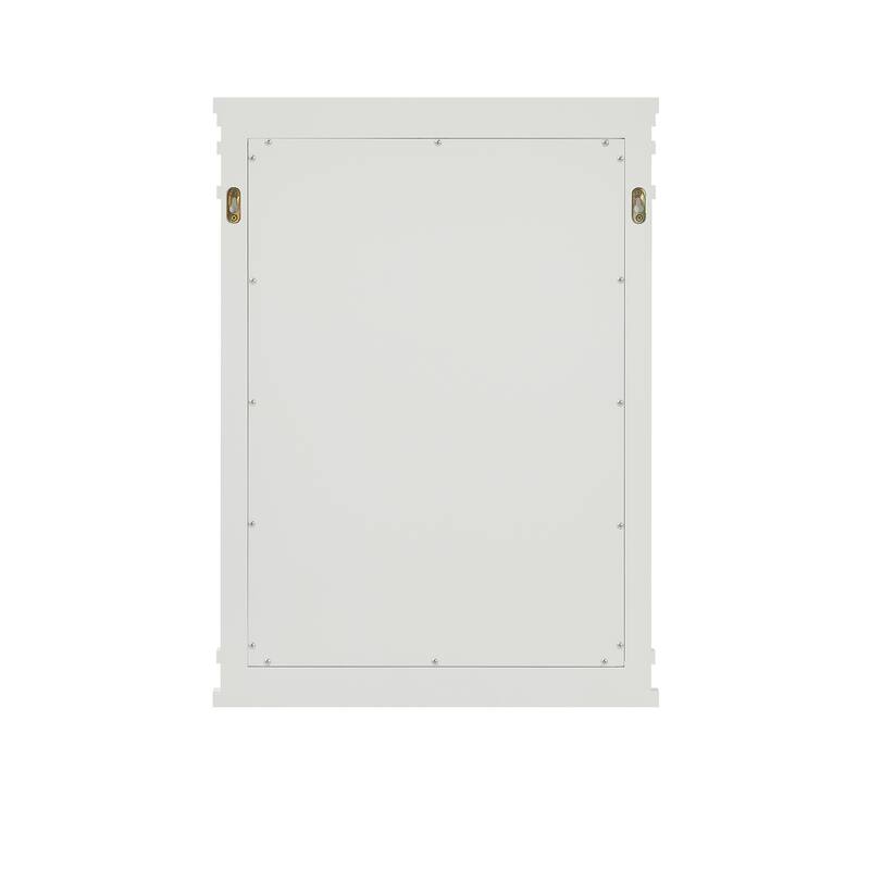 Frank Lloyd Wright USONIA® Harmony 22-inch Wood Mirror - 22 in