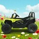 preview thumbnail 20 of 43, 12V Ride On UTV for Kids with Remote Control, Music, LED Lights, 3-Point Seat Belt, Electric Car Toy for Toddlers 3-6