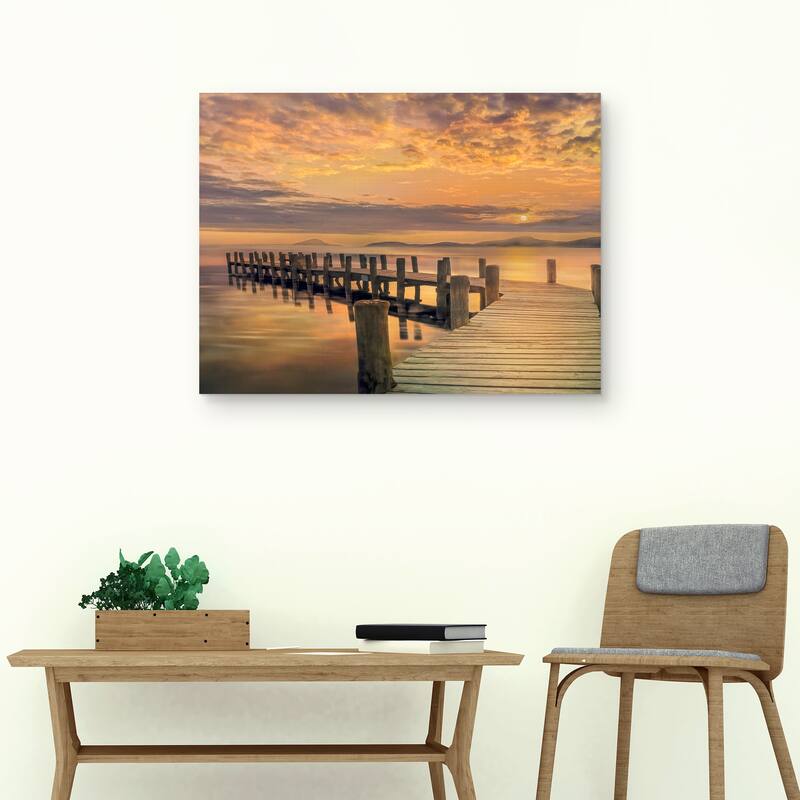 Reaching Out by Michael Calascibetta Canvas Art Print