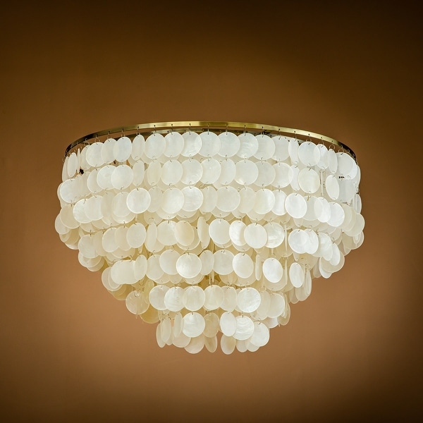 Shell flush mount light hot sale