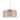 Transitional 6-Light Gold Chandelier With Clear Glass Balls